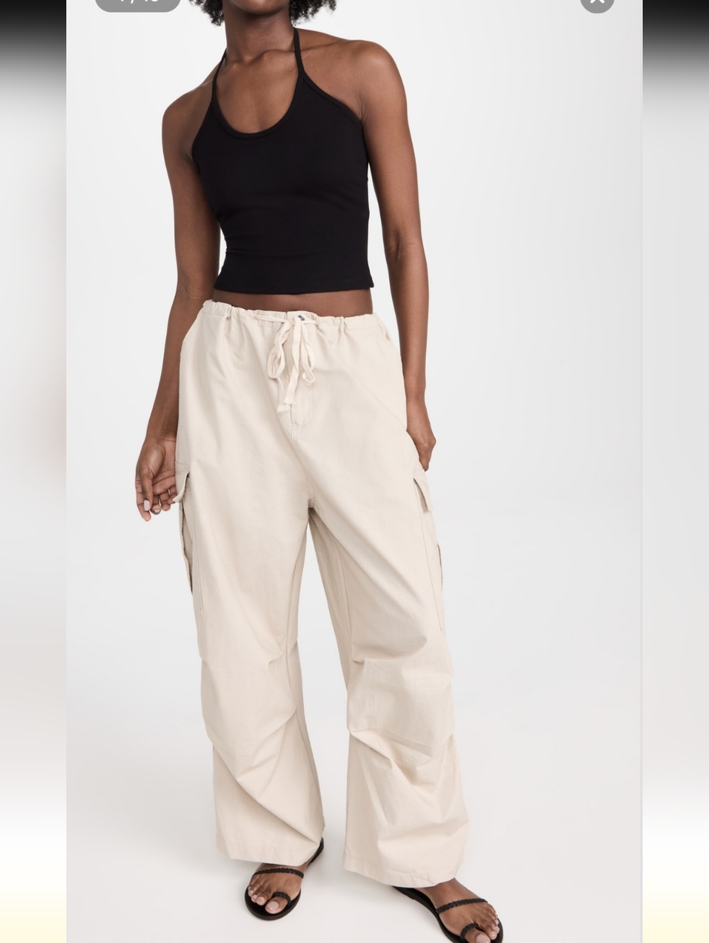 Lioness Utility Pants Color -Stone - Picture 3 of 12